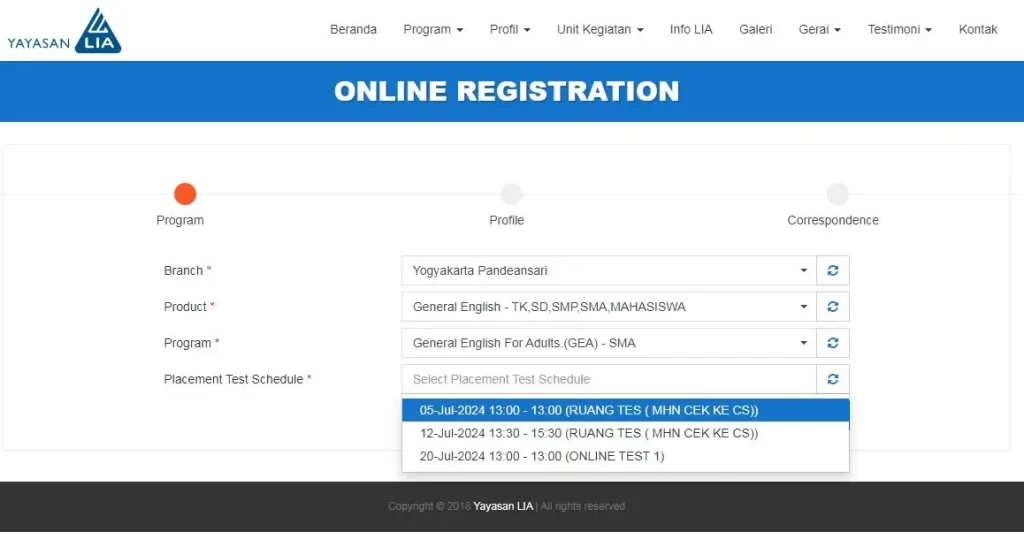 Cara Daftar LIA Yogyakarta: 6 Hal cara daftar lia yogyakarta
