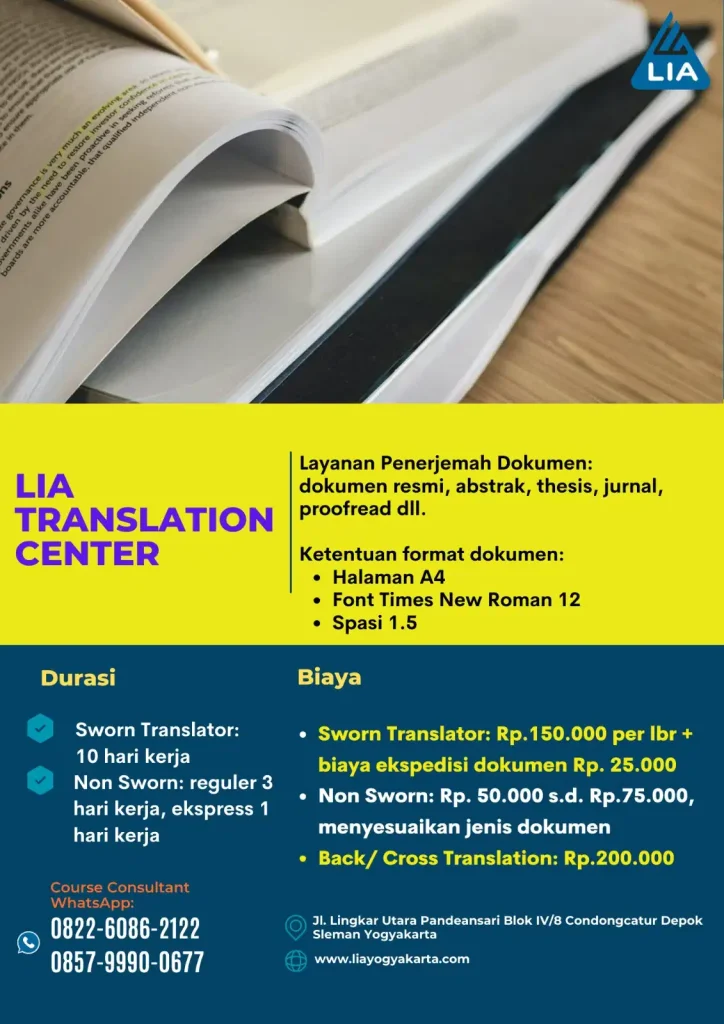 Jasa Proofread Yogyakarta: Cepat & Terpercaya - LIA jasa proofread yogyakarta oleh LIA