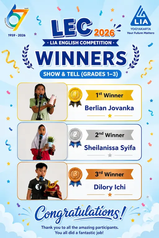 Kursus Bahasa Inggris Yogyakarta | LIA Sejak 1990 kursus bahasa inggris yogyakarta LIA